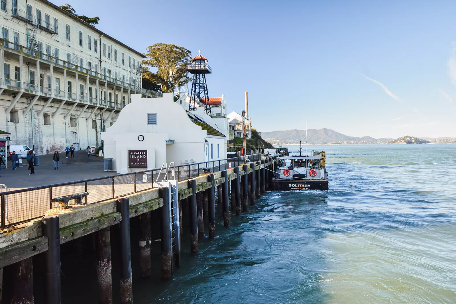 Alcatraz Businesses On The Docks 1600