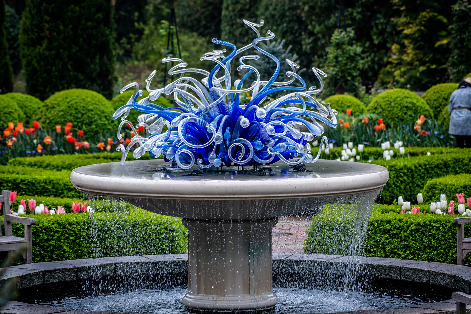 Atlanta Botanical Garden Fountain 1600