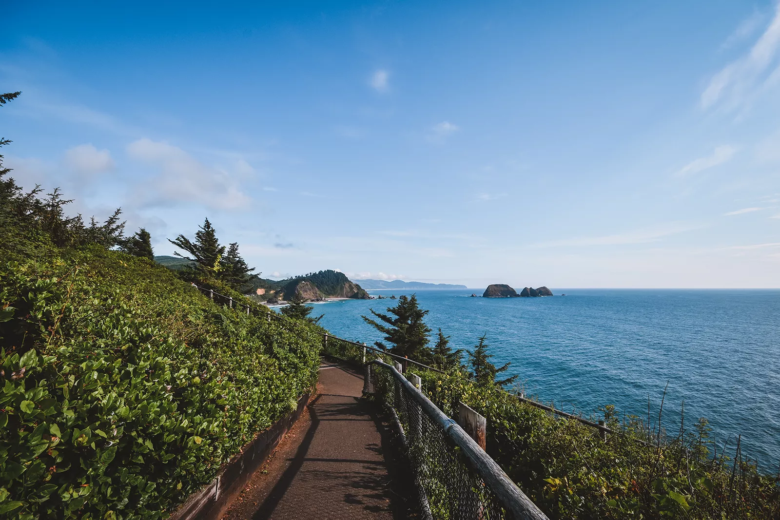 Cape Meares Lighthouses Walking Path 1600