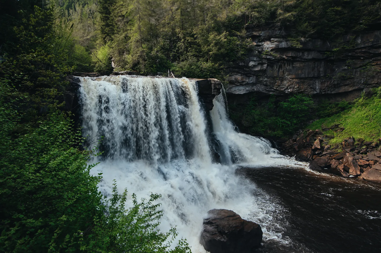 Blackwater Falls State Park Waterfall 1600