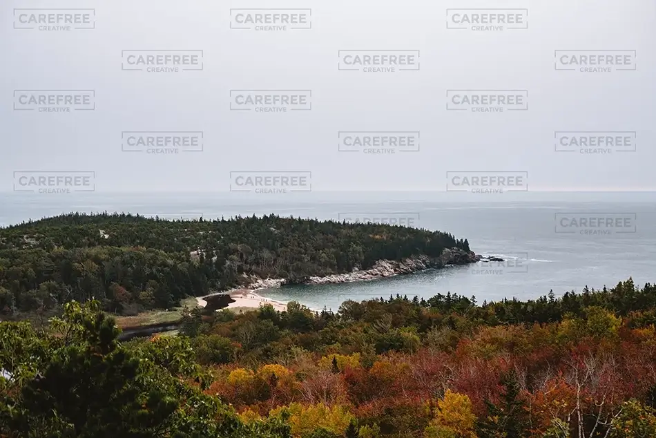 Acadia National Park Autumn Coast, Maine · United States