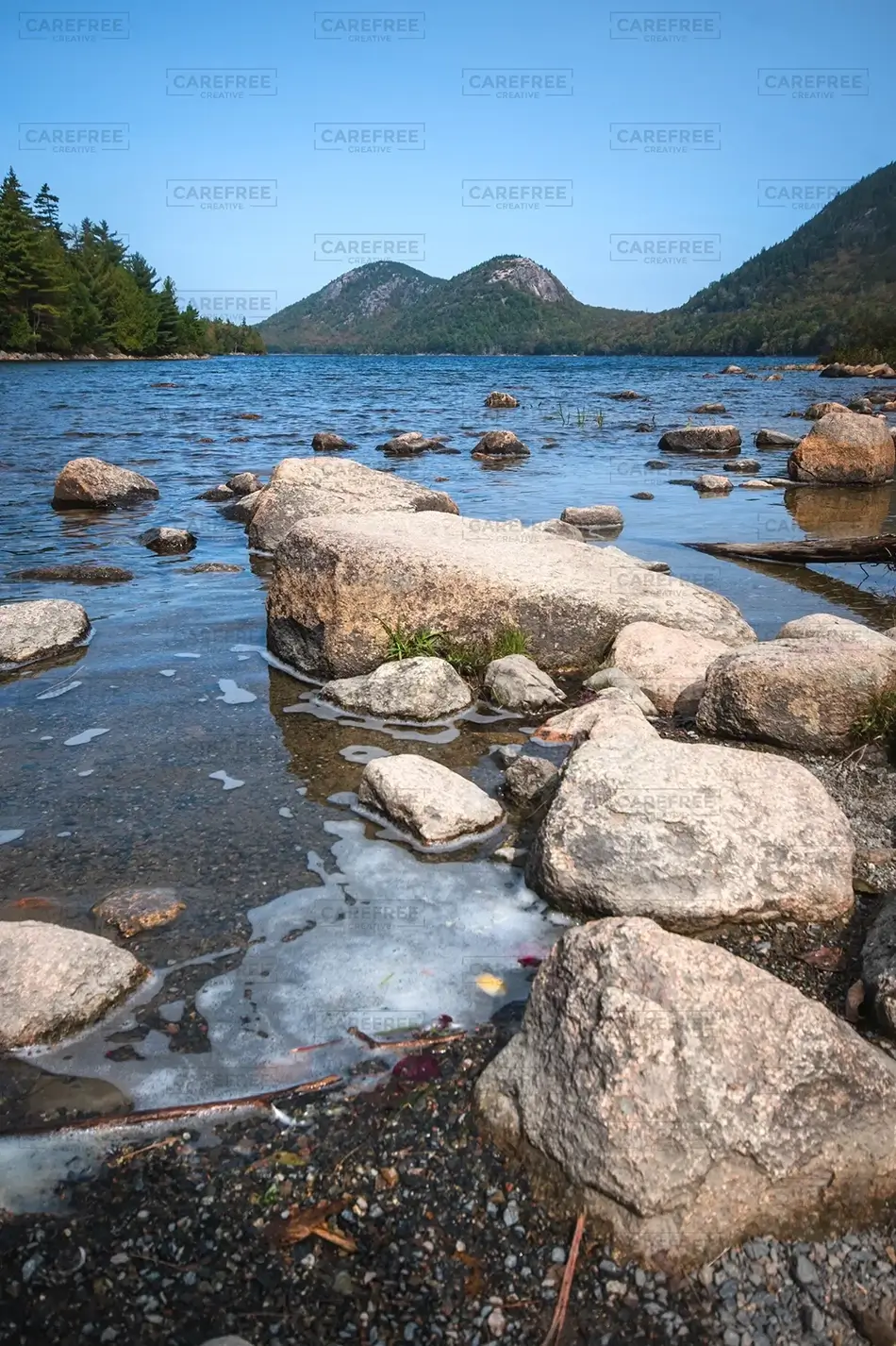 Acadia National Park Jordan Pond Rocks, Maine · United States
