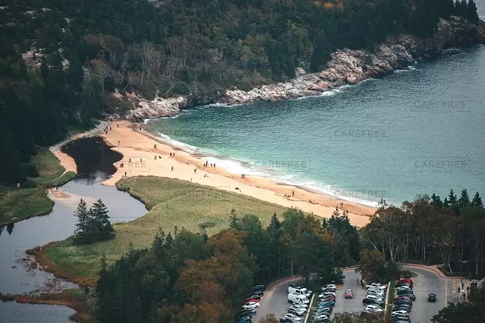 Acadia National Park Sand Beach, Maine · United States
