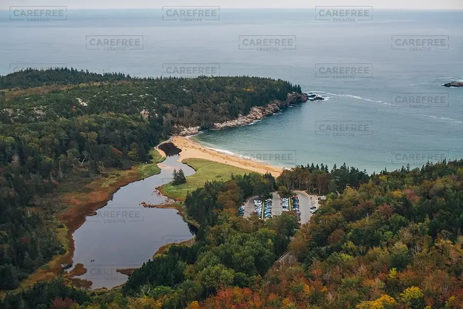 Acadia National Park Coastal Autumn, Maine · United States