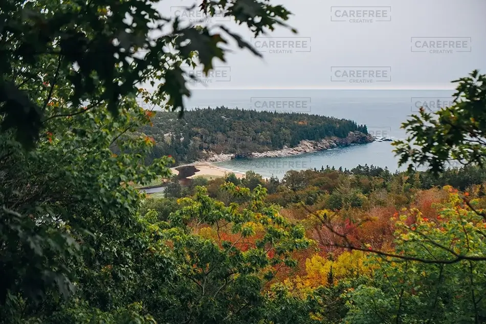Acadia National Park Peninsula Vista, Maine · United States