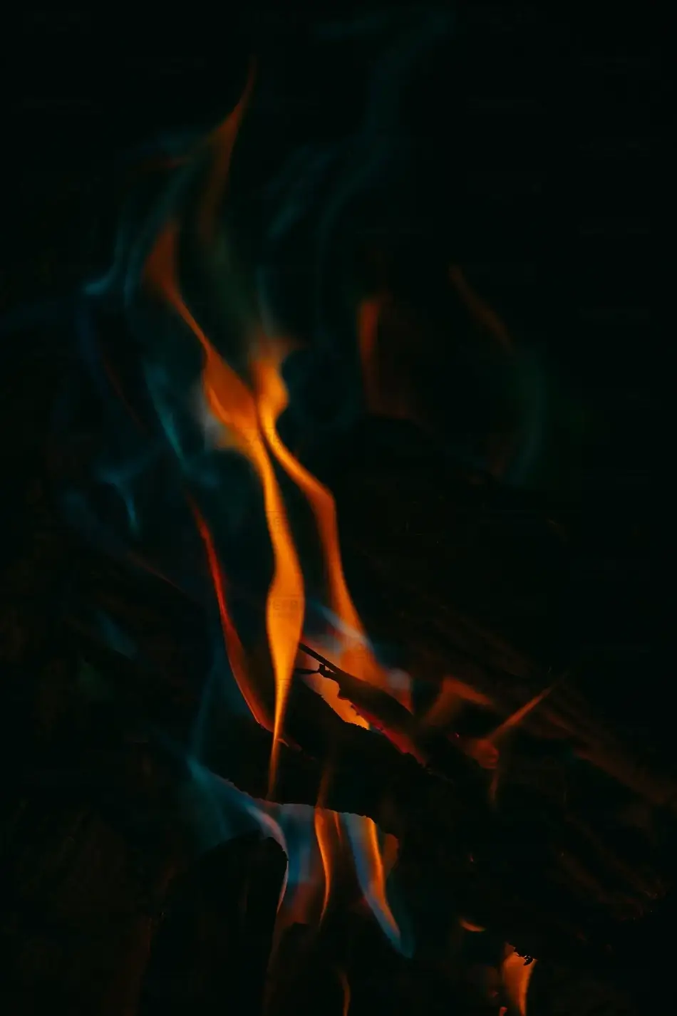 Flaming Whorls Cerulean Whispers, Maine · United States