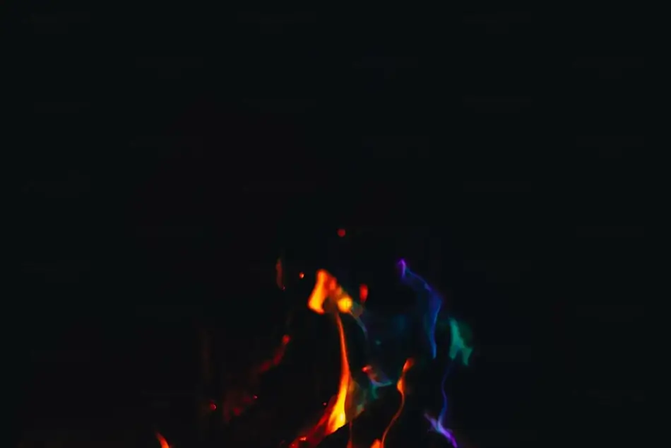 Subdued Fire Teal Glimmer, Maine · United States
