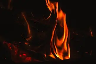Warm Campfire, Maine