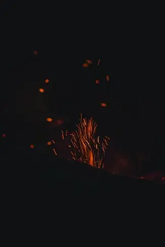 Scattered Ember Dance, Maine