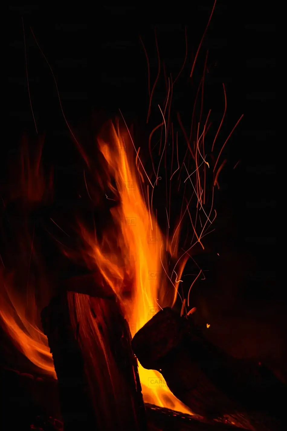 Glowing Fire, Maine · United States