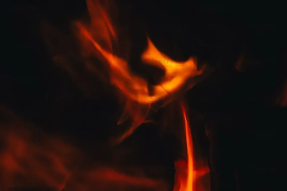 Mystic Fire Dance Silhouette, Maine · United States