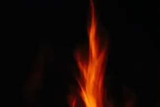 Flickering Flame Heartbeat Pulse, Maine