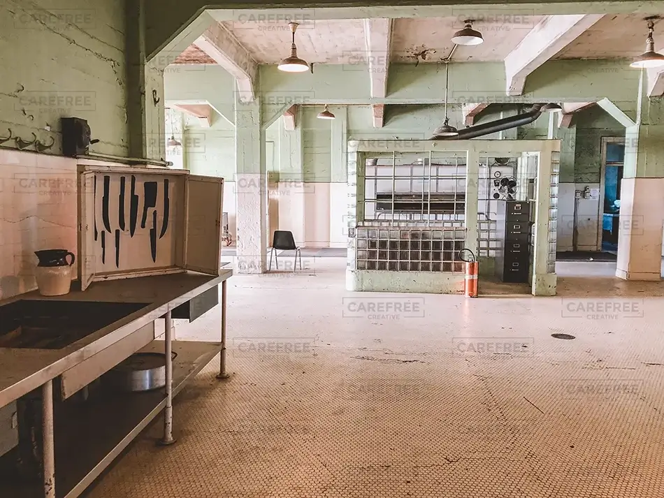 Alcatraz Prison Vintage Kitchen Area, San Francisco, California · United States