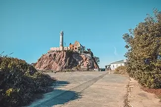 Alcatraz Island Prison Tower, San Francisco, California