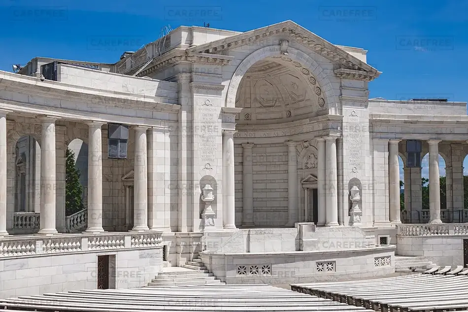 Arlington Cemetery Memorial Amphitheater Entrance, Arlington, Virginia · United States