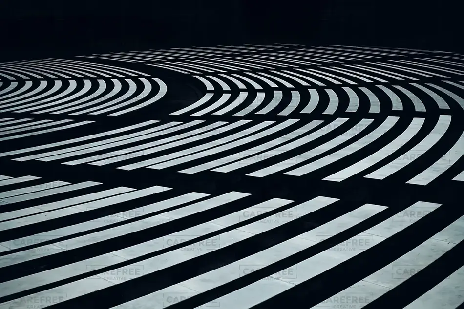 Arlington Cemetery Striking Geometric Shadows, Arlington, Virginia · United States