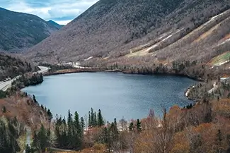 Artist Bluff Echo Lake Scenic View, Franconia, New Hampshire