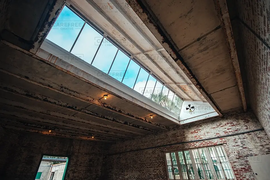 Atalaya Castle Skylight Ceiling View, Murrells Inlet, South Carolina · United States