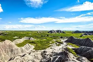 Badlands National Park Grasslands Overview, South Dakota