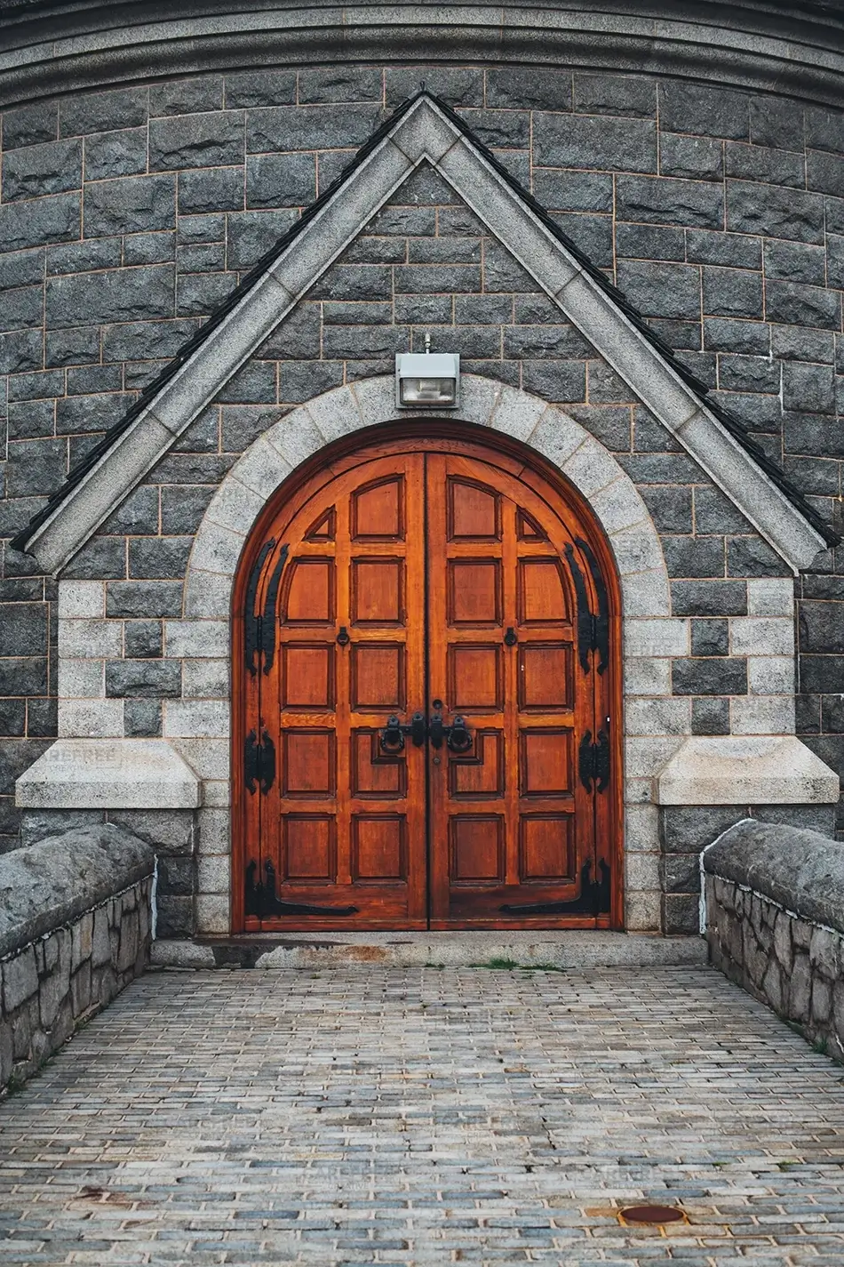 Barkhamsted Reservoir Gothic Door Symmetry, Barkhamsted, Connecticut · United States