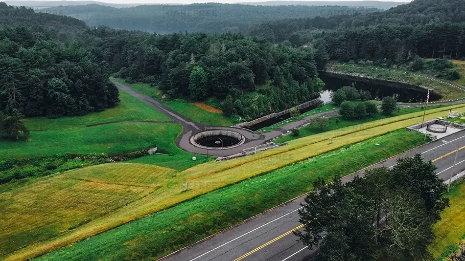 Barkhamsted Reservoir Winding Path, Barkhamsted, Connecticut · United States