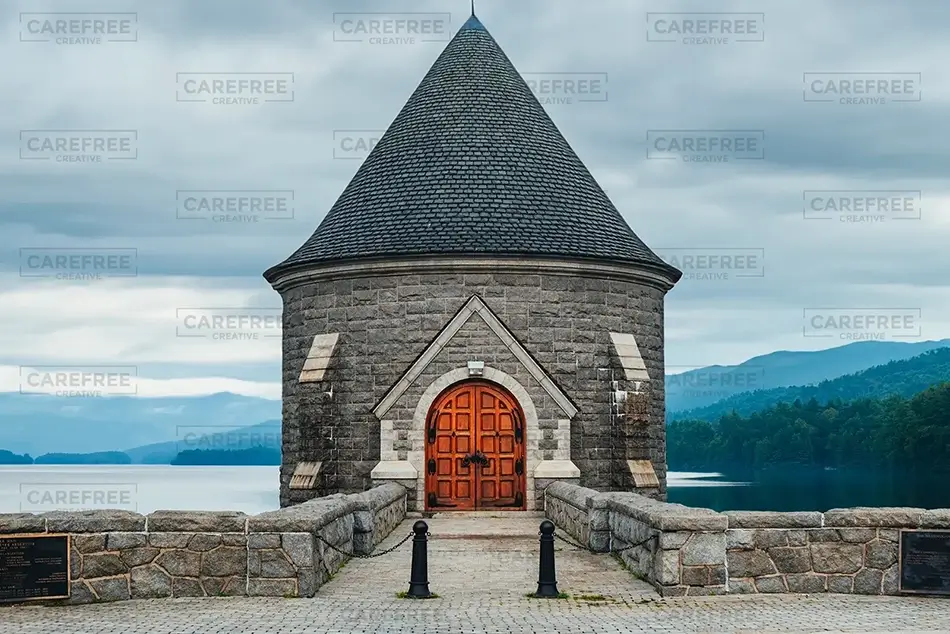 Barkhamsted Reservoir Tower Close-Up