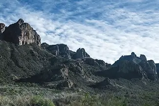 Big Bend National Park Rugged Rocky Peaks, Terlingua, Texas