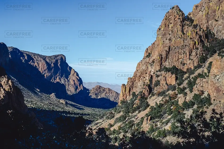Big Bend National Park Rugged Mountain Canyon, Terlingua, Texas · United States