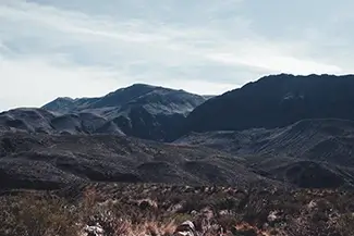 Big Bend National Park Rugged Desert Mountain Landscape, Terlingua, Texas