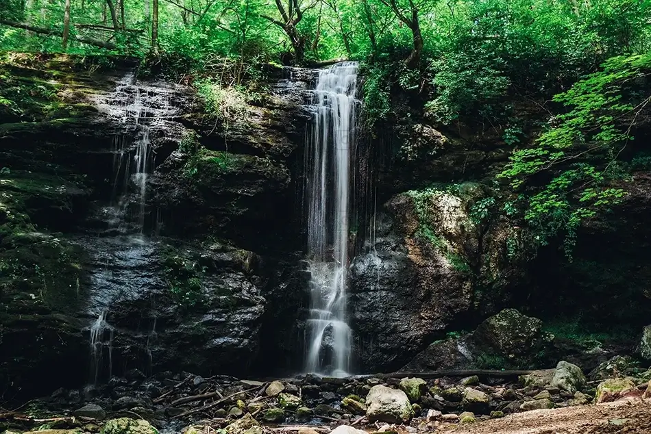 Blackwater Falls State Park Waterfall Close-Up, Glanstonbury, Connecticut · United States