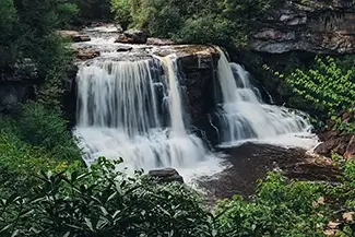 Blackwater Falls State Park Waterfall Tranquility, Davis