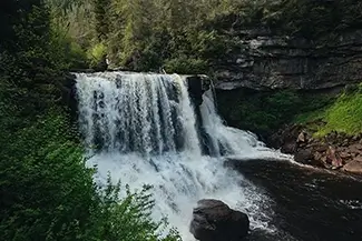 Blackwater Falls State Park Majestic Waterfall, Davis