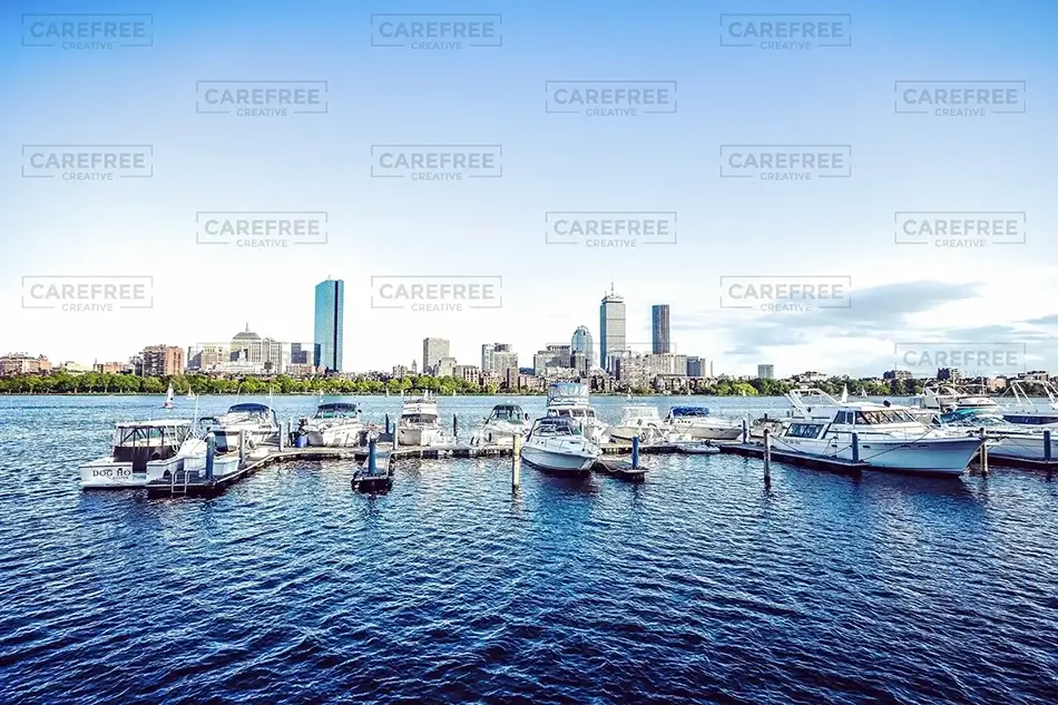 Boston Cityscape View, Boston, Massachusetts · United States