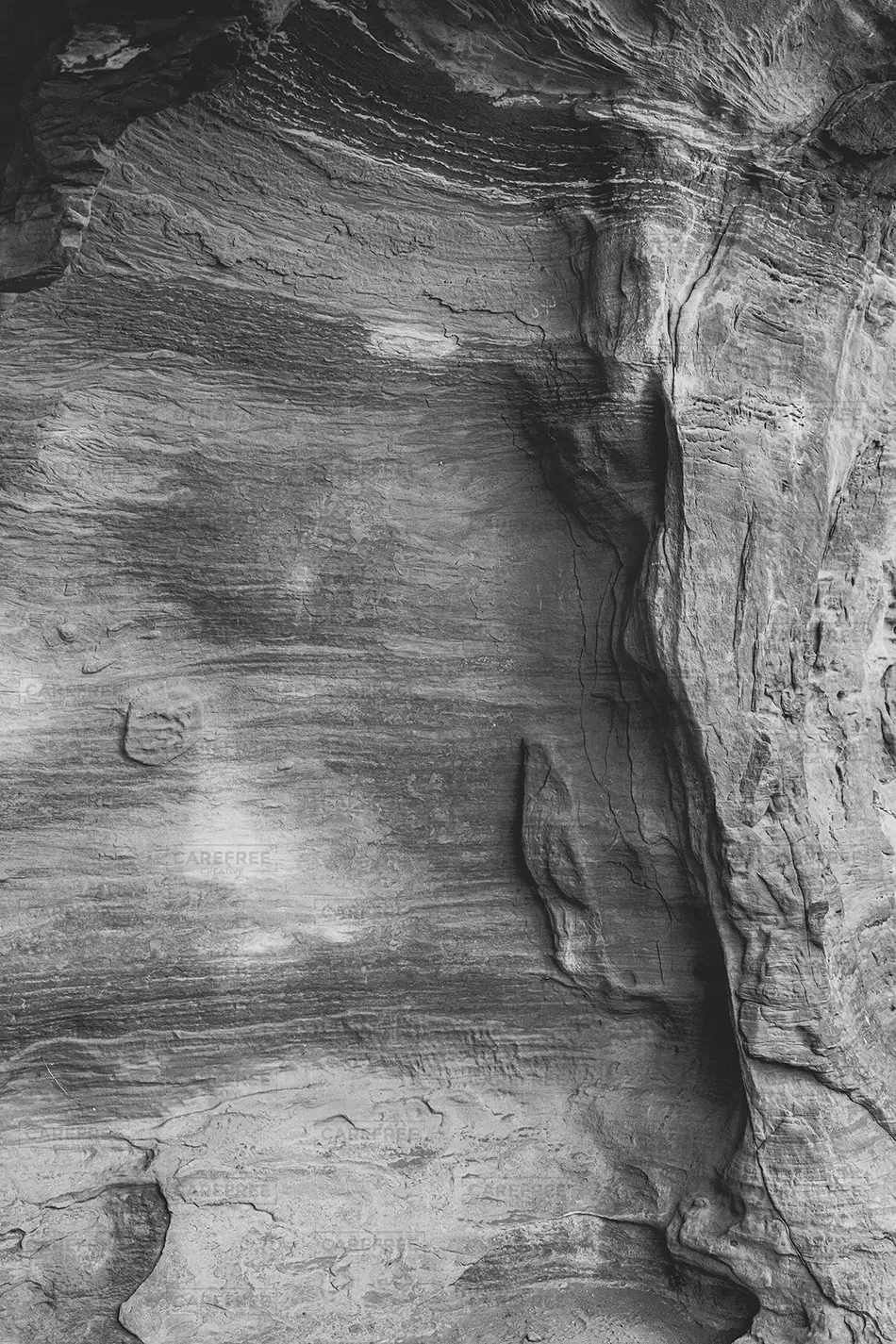 Boynton Canyon Layered Sandstone Rock, Sedona, Arizona · United States