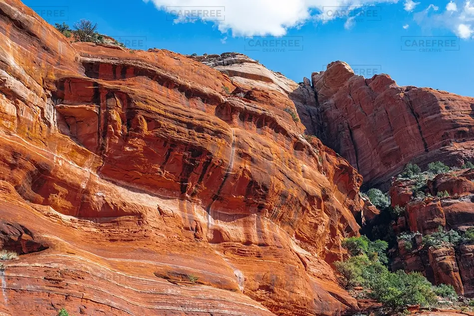 Boynton Canyon Red Rock Cliffs, Sedona, Arizona · United States