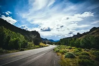 Buffalo Bill State Park Open Road Adventure, Cody, Wyoming