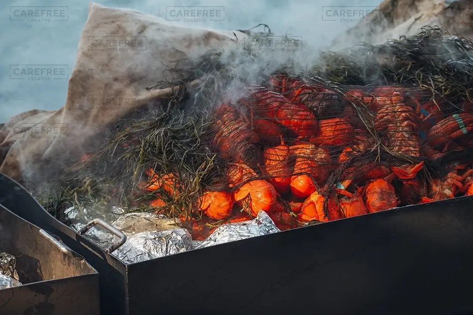 Cabbage Island Steaming Lobster Bake, Boothbay, Maine · United States