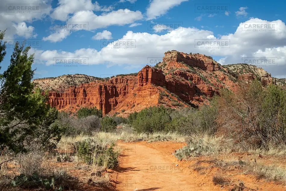 Caprock Canyons State Park Rugged Red Rock Canyon Cliffs, Quitaque, Texas · United States