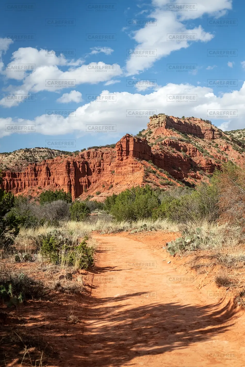 Caprock Canyons State Park Rugged Red Rock Cliffs, Quitaque, Texas · United States
