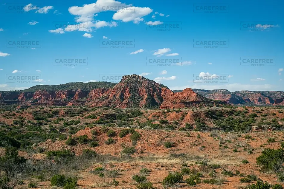 Caprock Canyons State Park Rugged Red Rock Landscape, Quitaque, Texas · United States