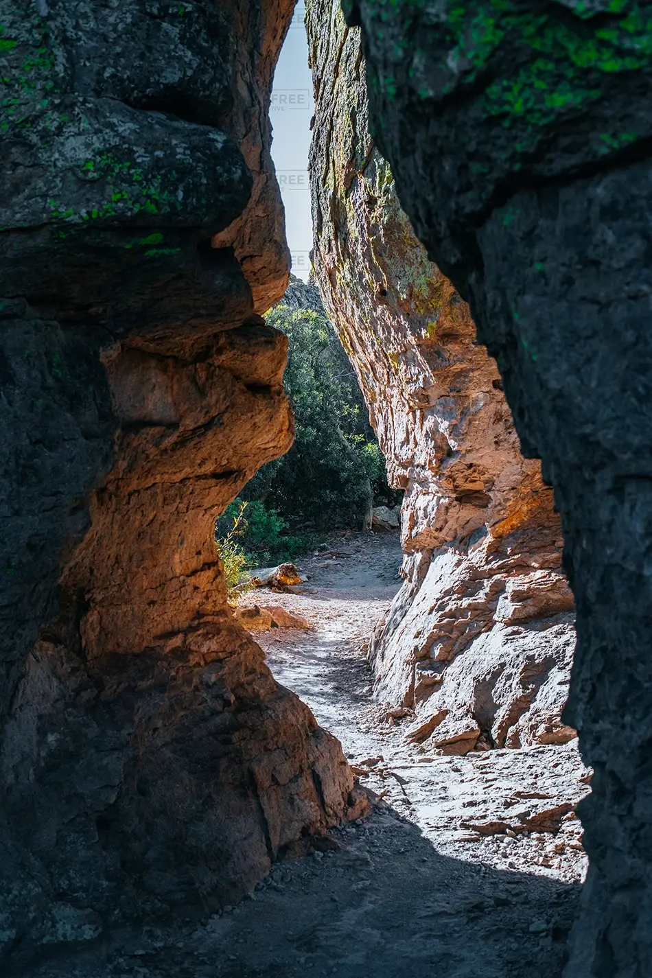 Chiricahua National Monument Narrow Rock Passage, Willcox, Arizona · United States