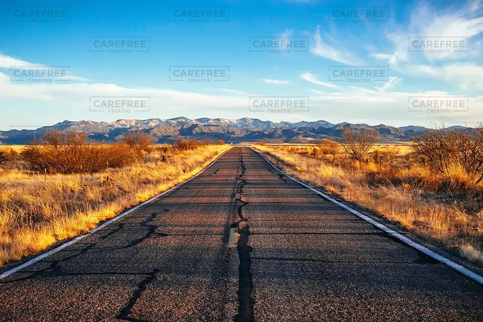 Chiricahua National Monument Cracked Desert Road, Willcox, Arizona · United States