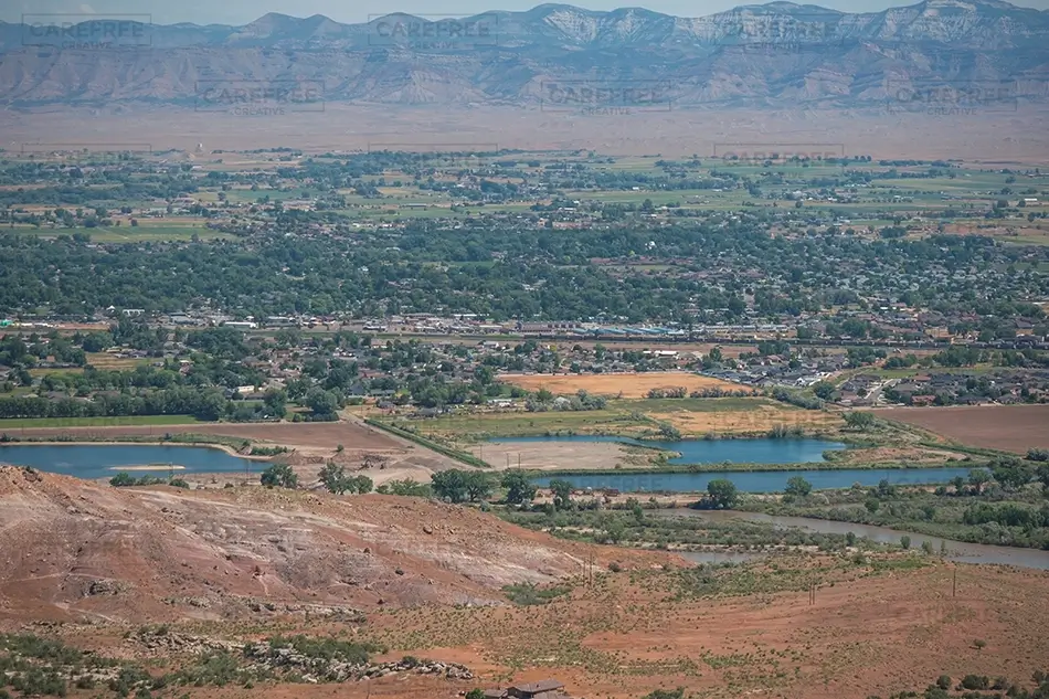 Colorado National Monument Scenic Grand Valley Landscape, Grand Junction, Colorado · United States