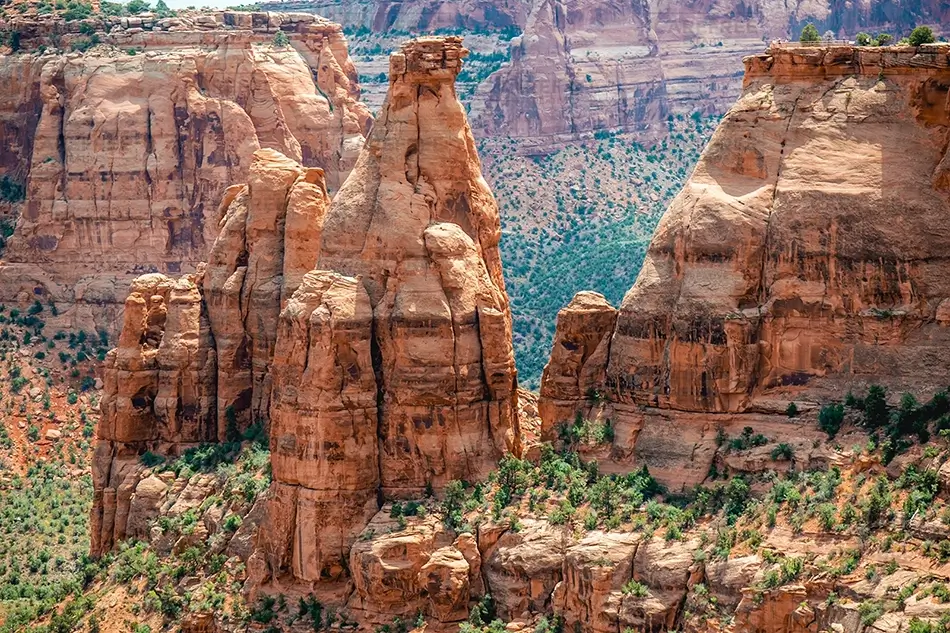 Colorado National Monument Red Rock Monolith, Grand Junction, Colorado · United States