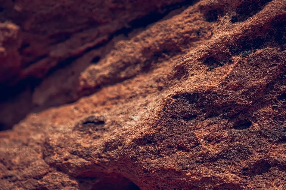 Colorado National Monument Sunlit Eroded Canyon Wall, Grand Junction, Colorado · United States