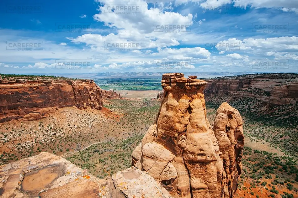 Colorado National Monument Red Rock Spire, Grand Junction, Colorado · United States
