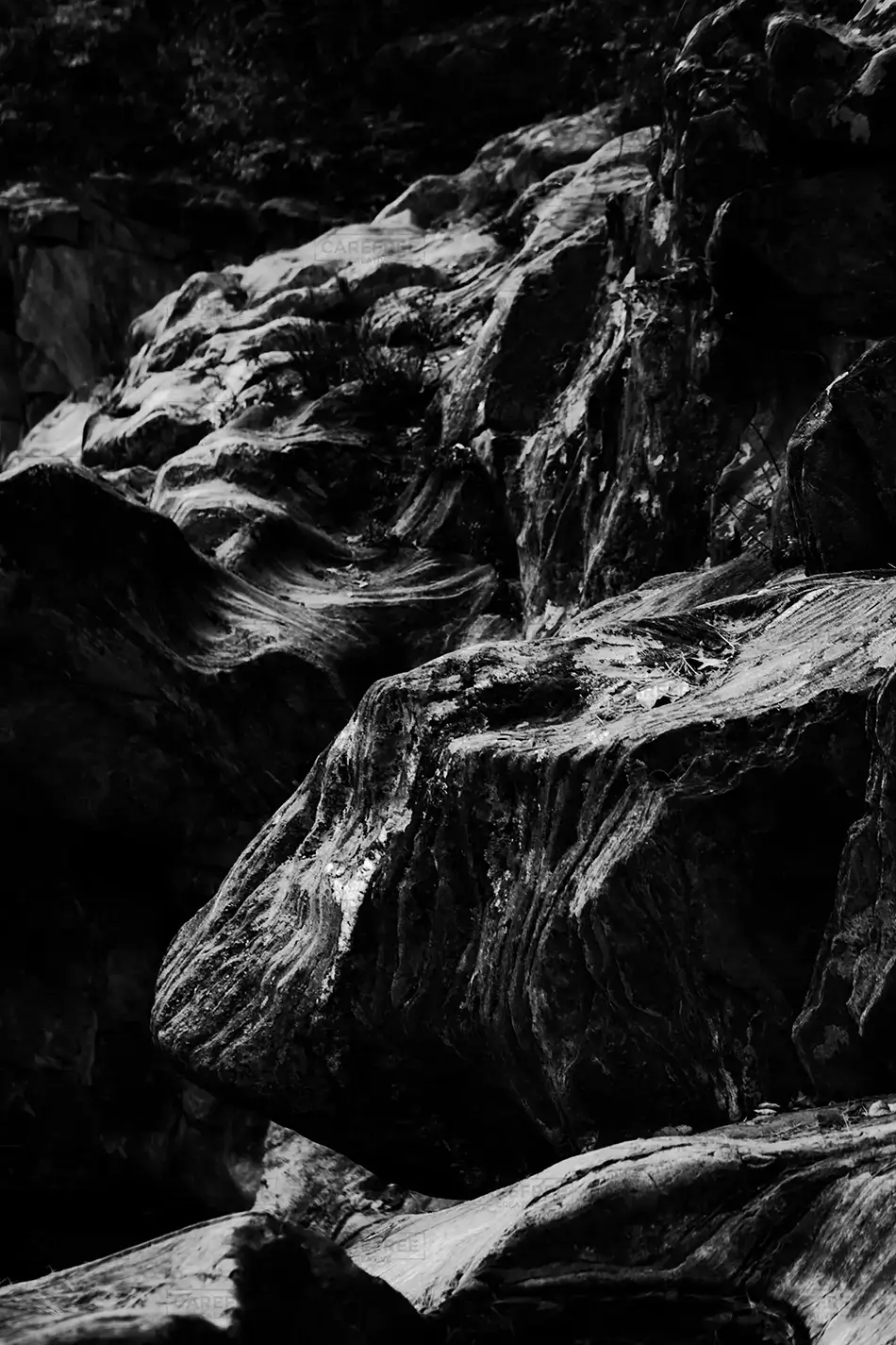 Coos Canyon in Monochrome Serenity, Byron, Maine · United States