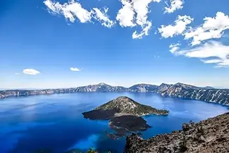 Crater Lake National Park Emerald Clarity, Oregon