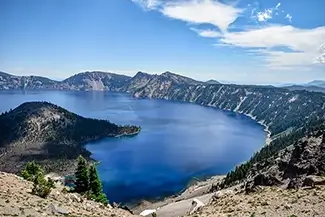 Crater Lake National Park Scenic Rim Trail, Oregon