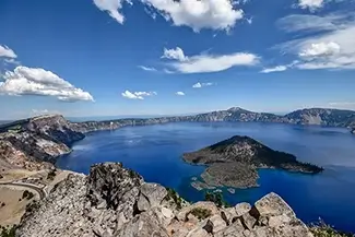Crater Lake National Park Grand Overlook, Oregon